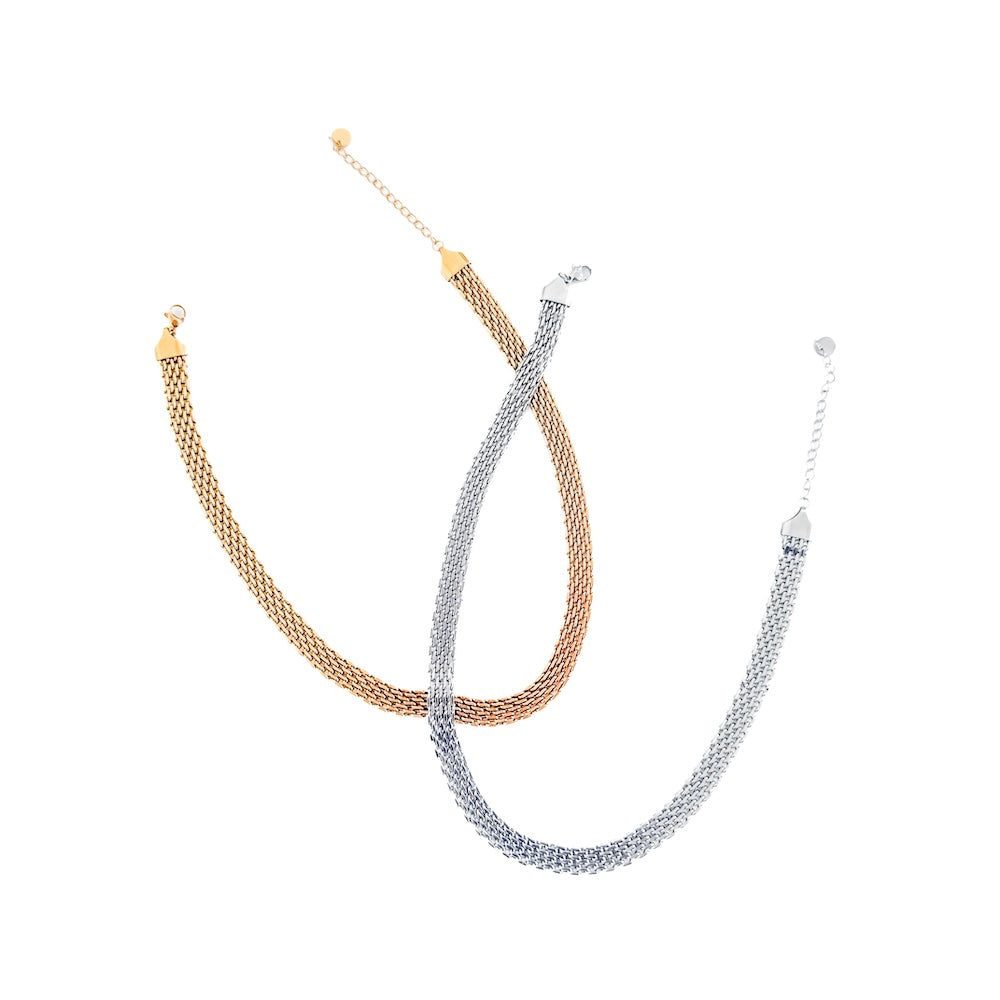 Addelynn Mesh Necklace - WATERPROOF-Necklace-Pretty Simple