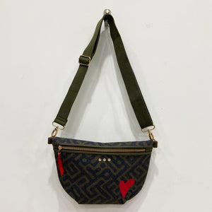Colby Canvas Printed Bum Bag-Bum Bag-Pretty Simple