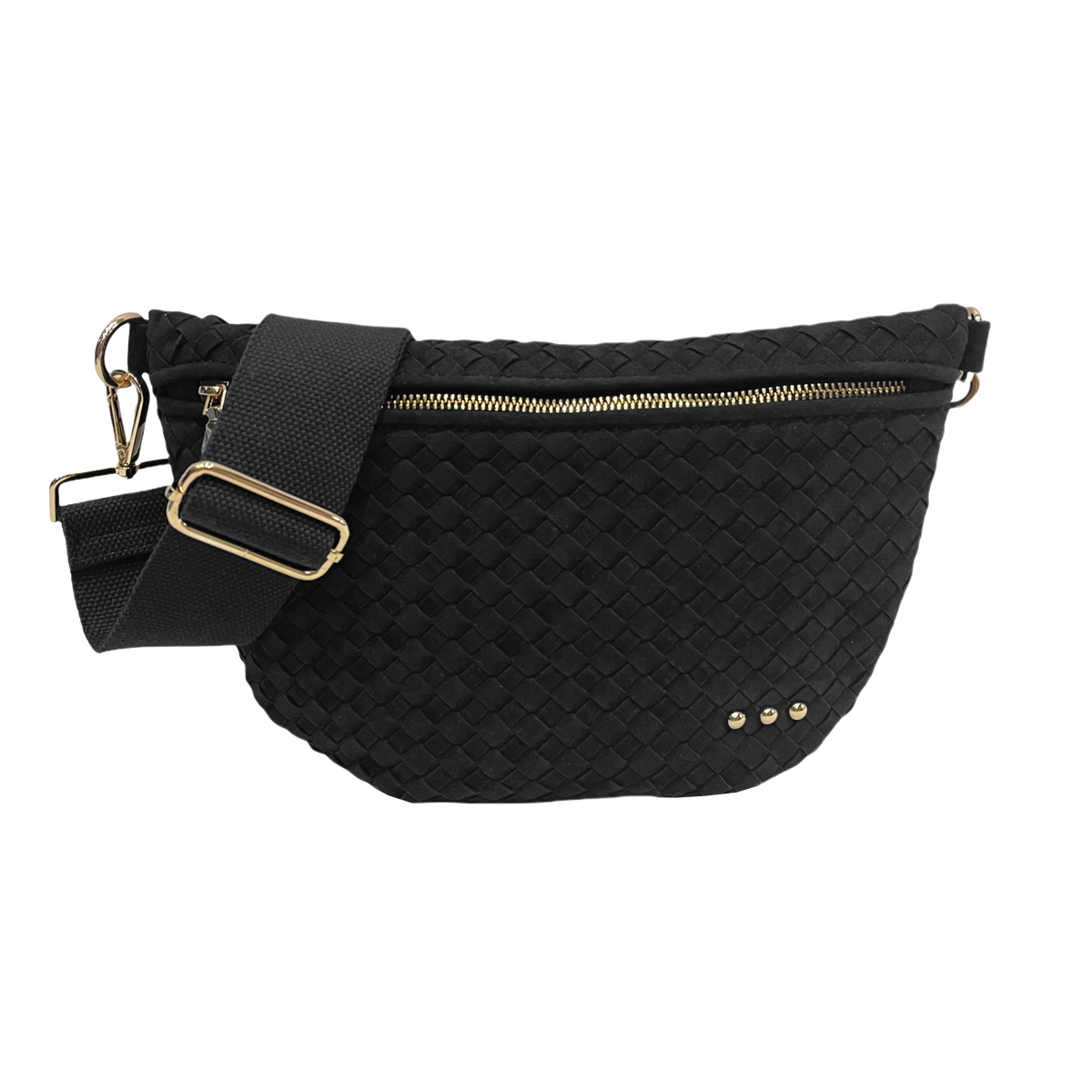 Suede Westlyn Woven Bum Bag-Bum Bag-Pretty Simple