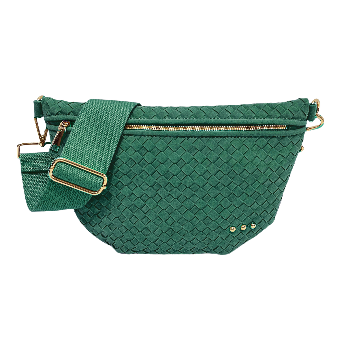 Suede Westlyn Woven Bum Bag-Bum Bag-Pretty Simple