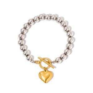 Wrapped in Love Toggle Bracelet - WATERPROOF-Bracelet-Pretty Simple