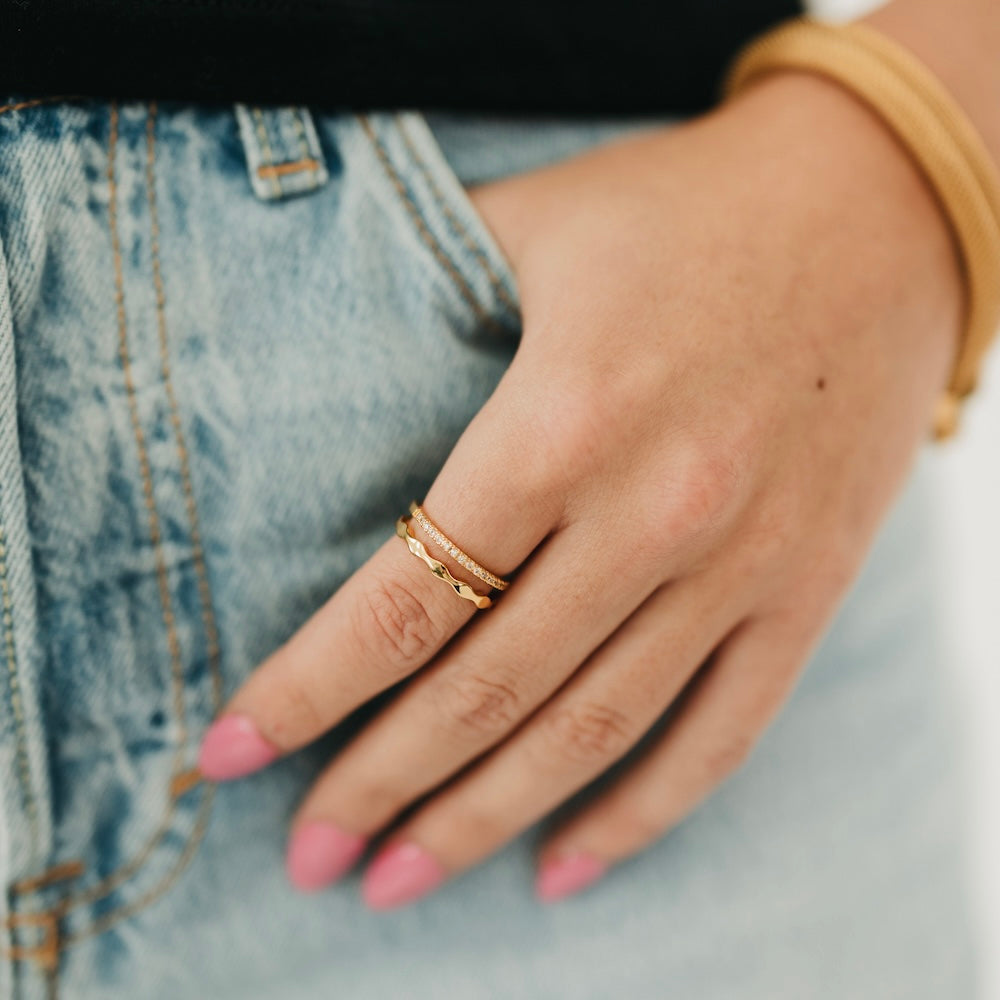 Simple Boho Ring Boho Glam Ring - WATERPROOF - Pretty Simple Wholesale
