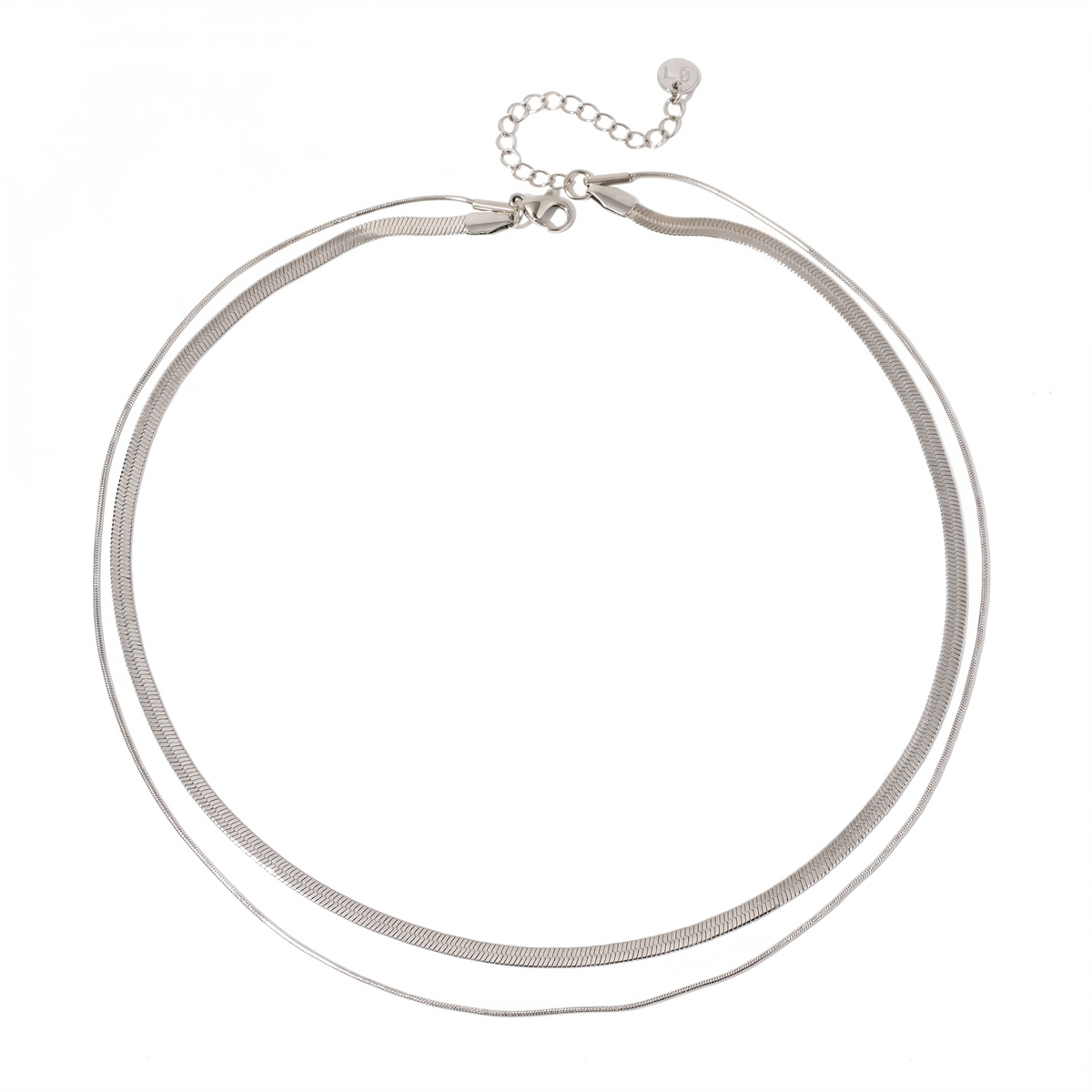 Brooke Layered Chain Necklace - WATERPROOF-Necklace-Pretty Simple
