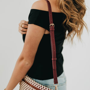 Minimalist Vegan Leather Crossbody Strap-Straps-Pretty Simple