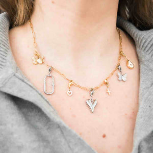 Chanelle Custom Charm Necklace Chains - WATERPROOF-Pretty Simple