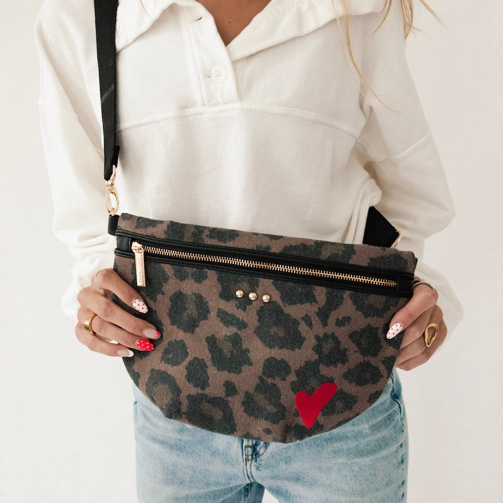 Colby Canvas Printed Bum Bag-Bum Bag-Pretty Simple