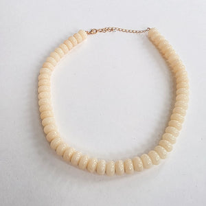 Dana Donut Bead Necklace-Necklace-Pretty Simple