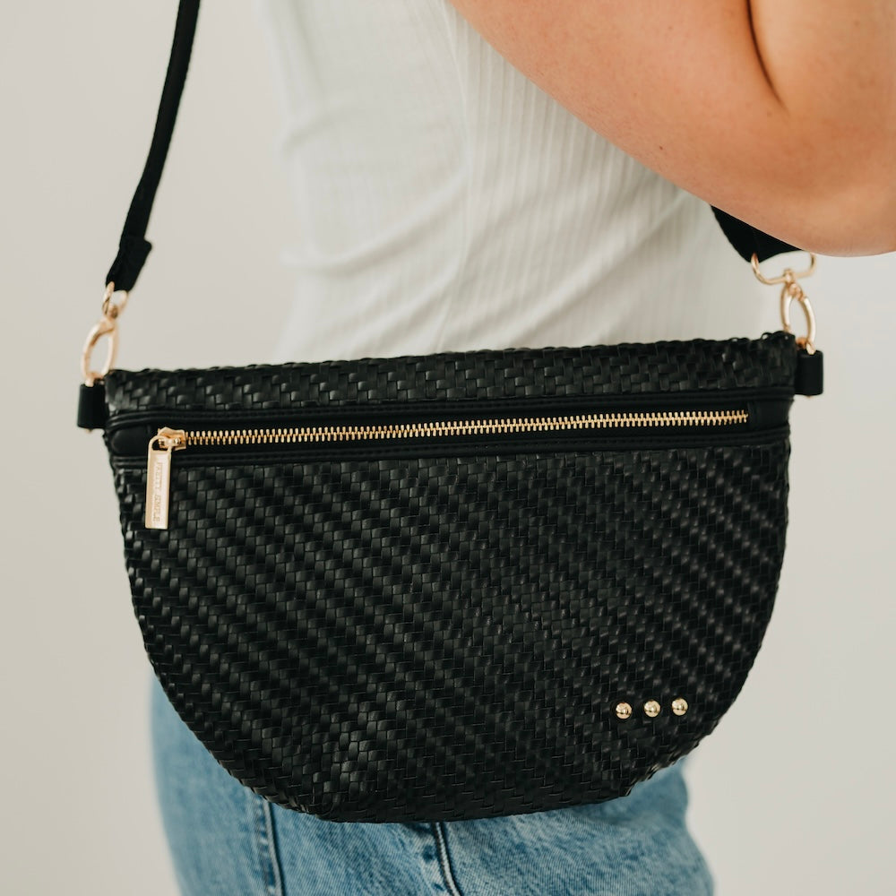 Diagonal Woven Westlyn Bum Bag - COMING SOON!!!-Bum Bag-Pretty Simple