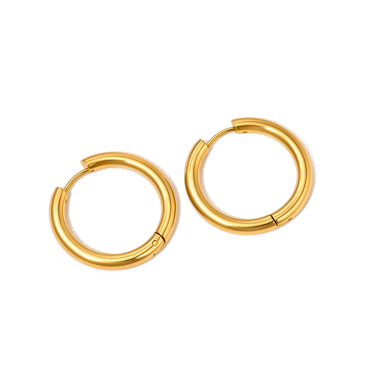 Sweetheart Hoop Earrings - WATERPROOF Wholesale-Earrings-Pretty Simple
