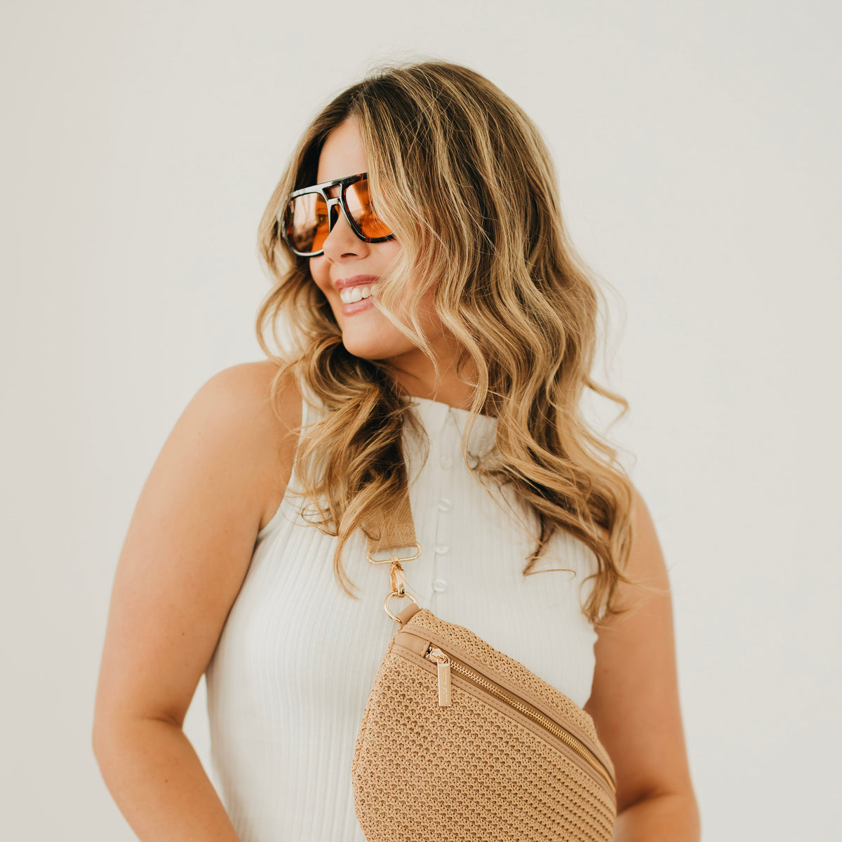 Ellen Retro Square Pilot Sunglasses-Sunglasses-Pretty Simple