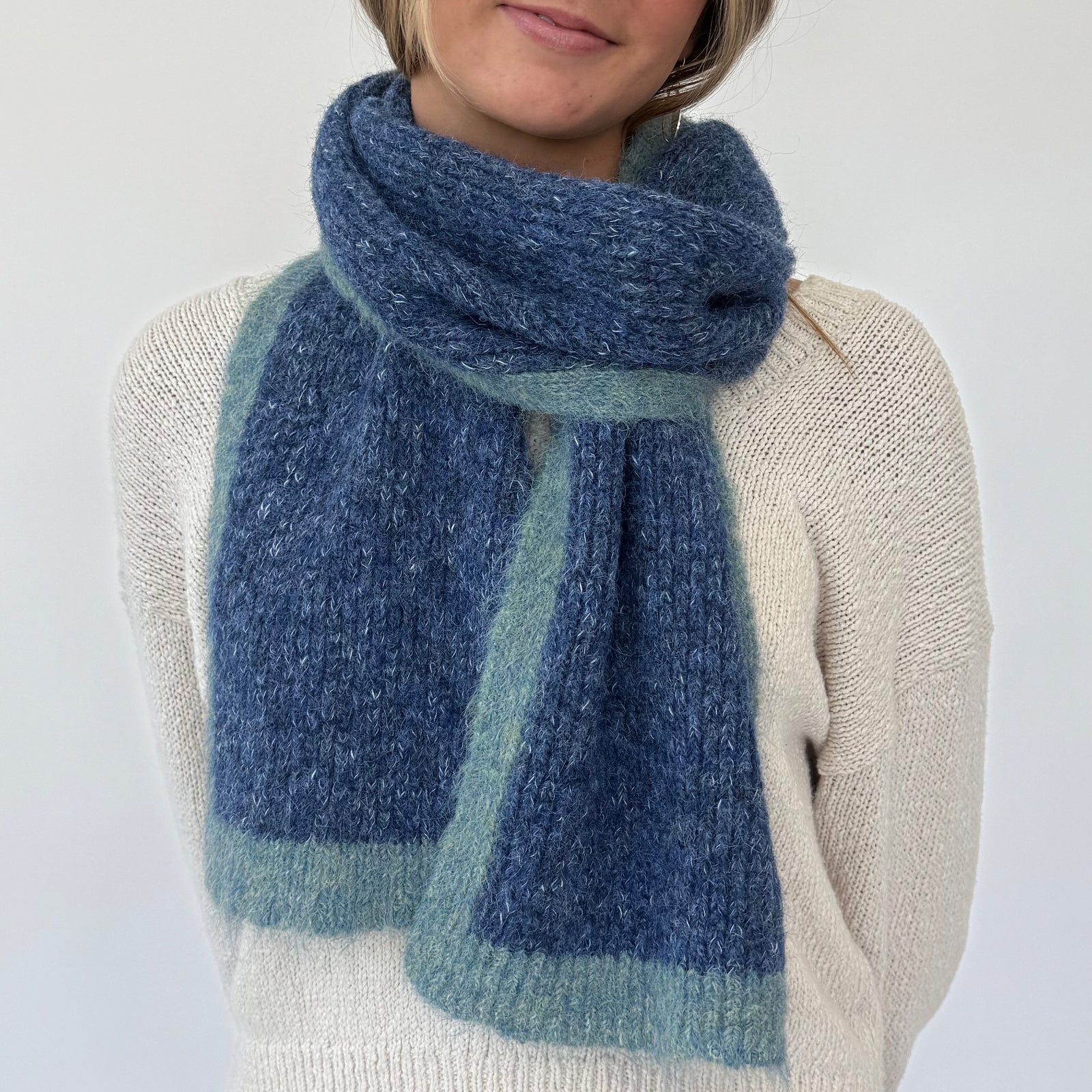 Estelle Two Tone Scarf