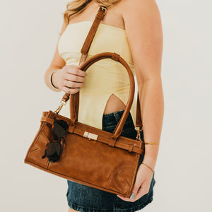 Ethel Vegan Leather Shoulder Bag-Shoulder Bag-Pretty Simple