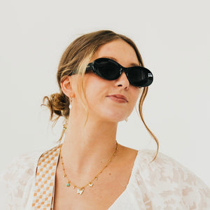 Hadley Oval Sunglasses-Sunglasses-Pretty Simple