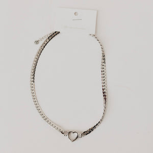 Helen Heart Necklace - WATERPROOF-Necklace-Pretty Simple