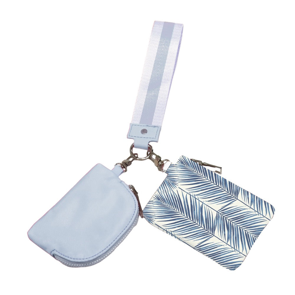 Summer Spritz Dual Pouch Wristlet-Wallet-Pretty Simple