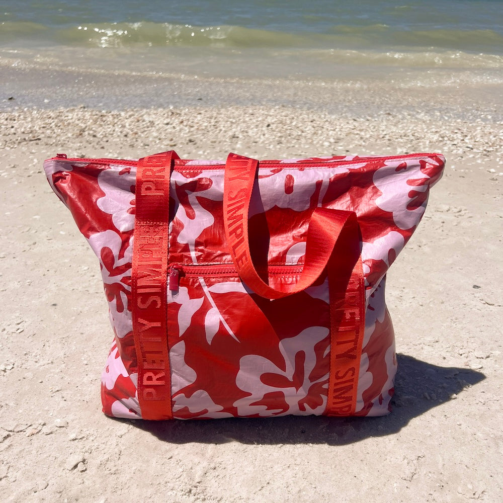 Medium Kona Cove Beach Zipper Tote Bag-Tote Bag-Pretty Simple