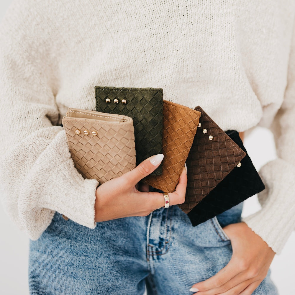 Kat Suede Wallet-Wallet-Pretty Simple