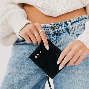 Kat Suede Wallet-Wallet-Pretty Simple