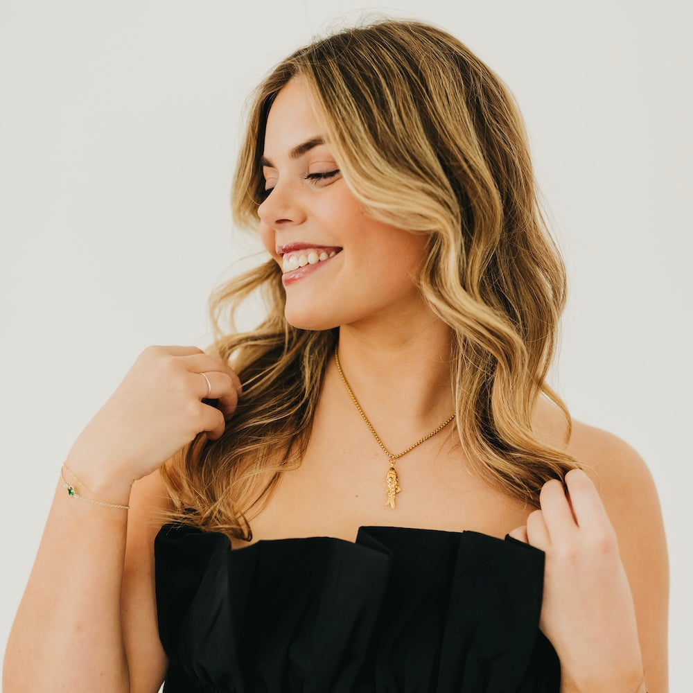 Lucky Fish Necklace - WATERPROOF-Necklace-Pretty Simple