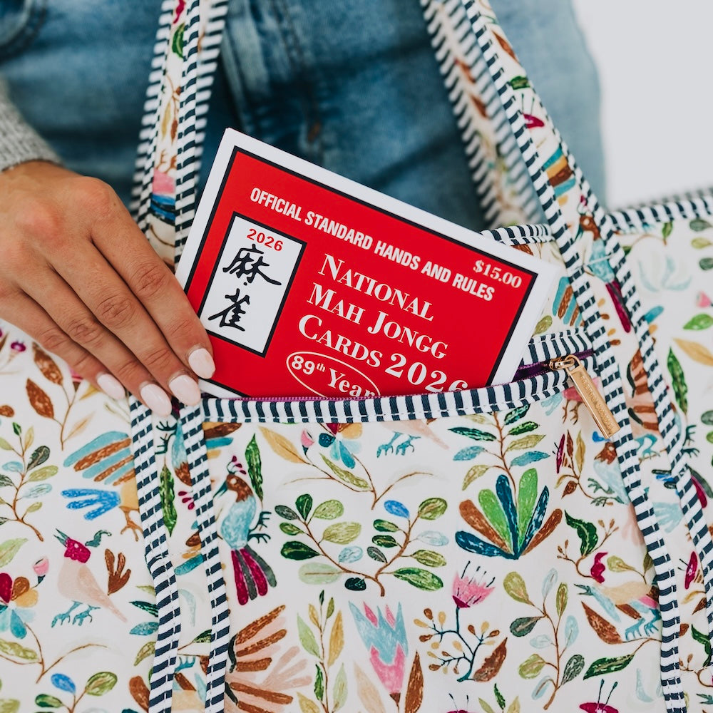 Mahjong Shoulder Storage Bag-Pretty Simple