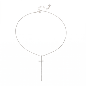 Modern Cross Necklace - WATERPROOF-Necklace-Pretty Simple