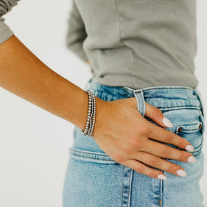 Monroe Stretch Bracelet Set - WATERPROOF-Bracelet-Pretty Simple