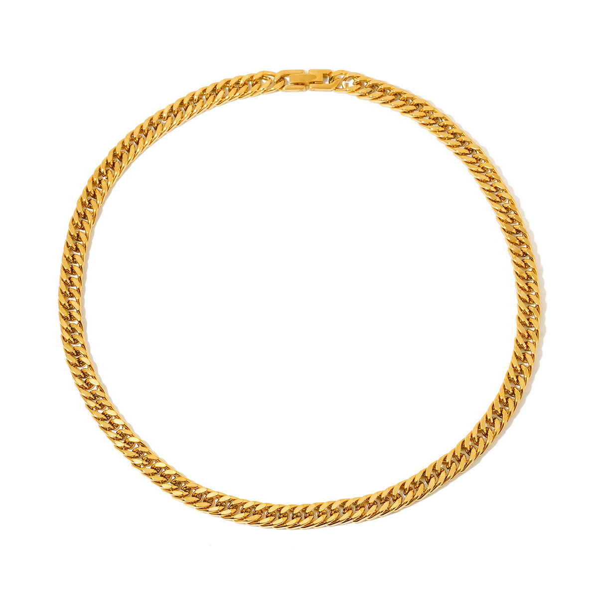 Carson Cuban Chain Necklace - WATERPROOF Wholesale-Necklace-Pretty Simple