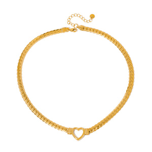 Helen Heart Necklace - WATERPROOF