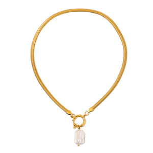 Mother Of Pearl Necklace WATERPROOF Wholesale-Necklace-Pretty Simple