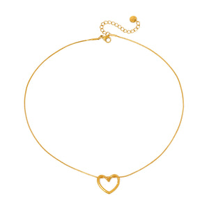 Tangled in Love Heart Necklace - WATERPROOF