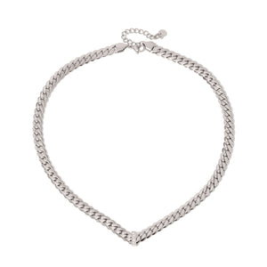 Victoria Diamond V Necklace - WATERPROOF-Necklace-Pretty Simple