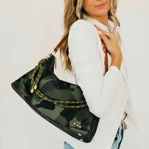 Nikki Nylon Slouchy Shoulder Bag-Shoulder Bag-Pretty Simple
