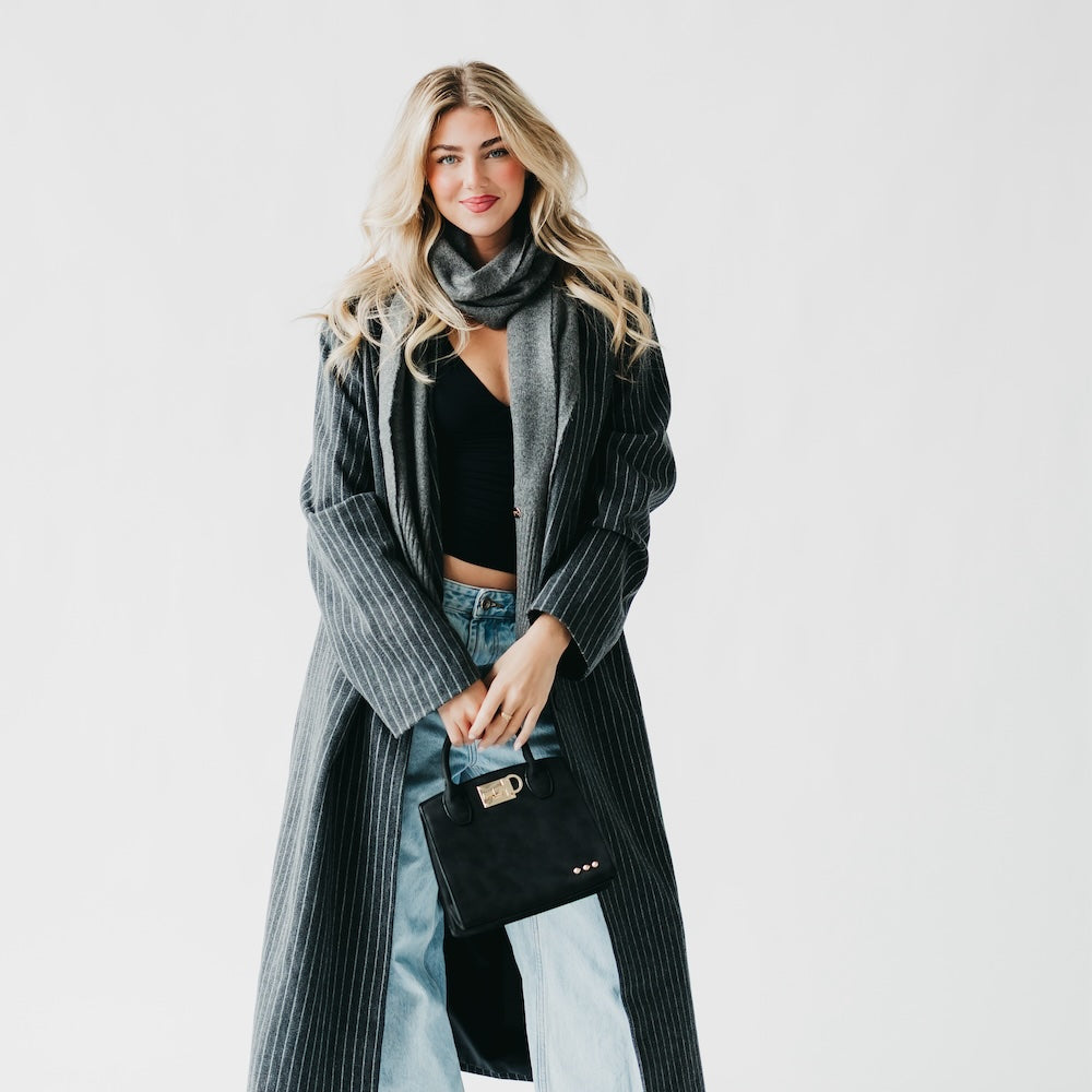 Nixie Nubuck Small Tote-Handbags-Pretty Simple