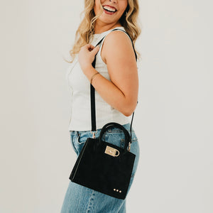 Nixie Nubuck Small Tote-Tote Bag-Pretty Simple