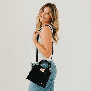 Nixie Nubuck Small Tote-Tote Bag-Pretty Simple