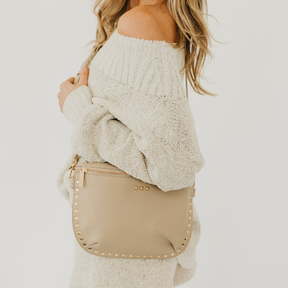 Pebble Sabrina Studded Bum Bag-Bum Bag-Pretty Simple