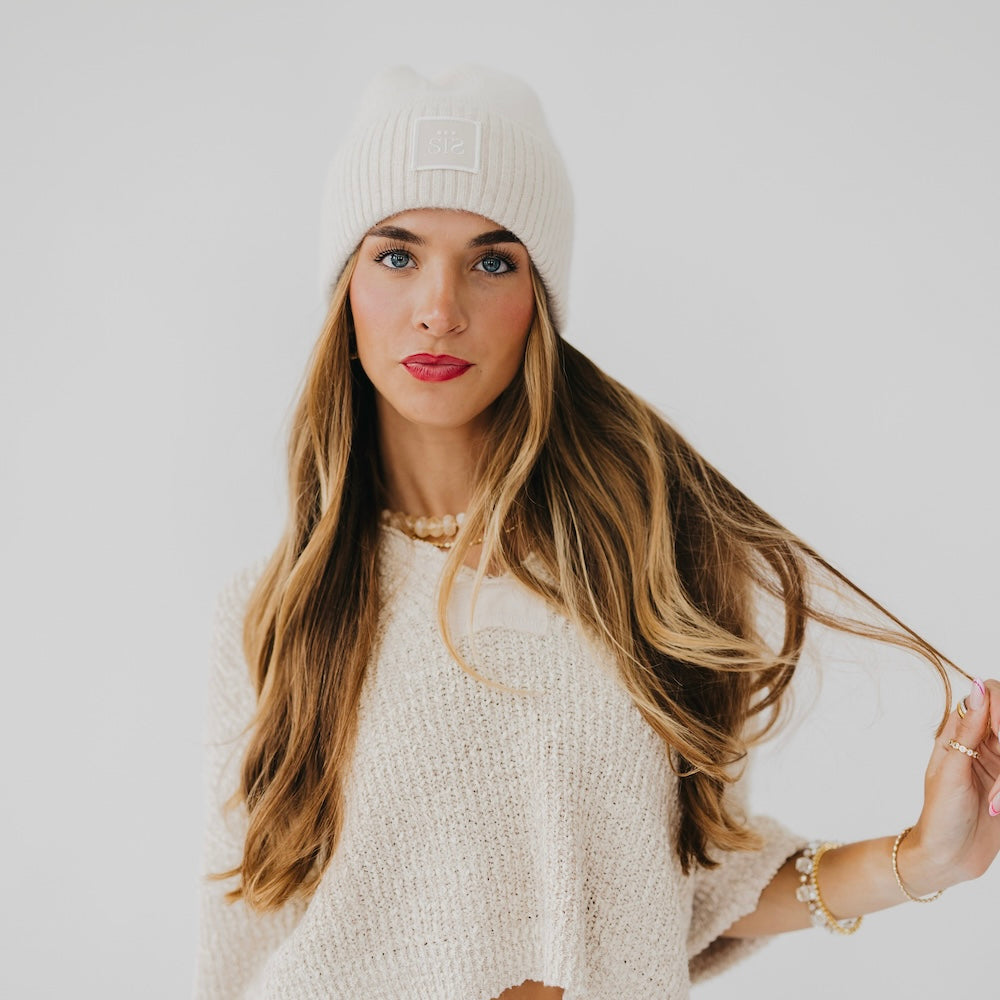 Polina Patch Beanie