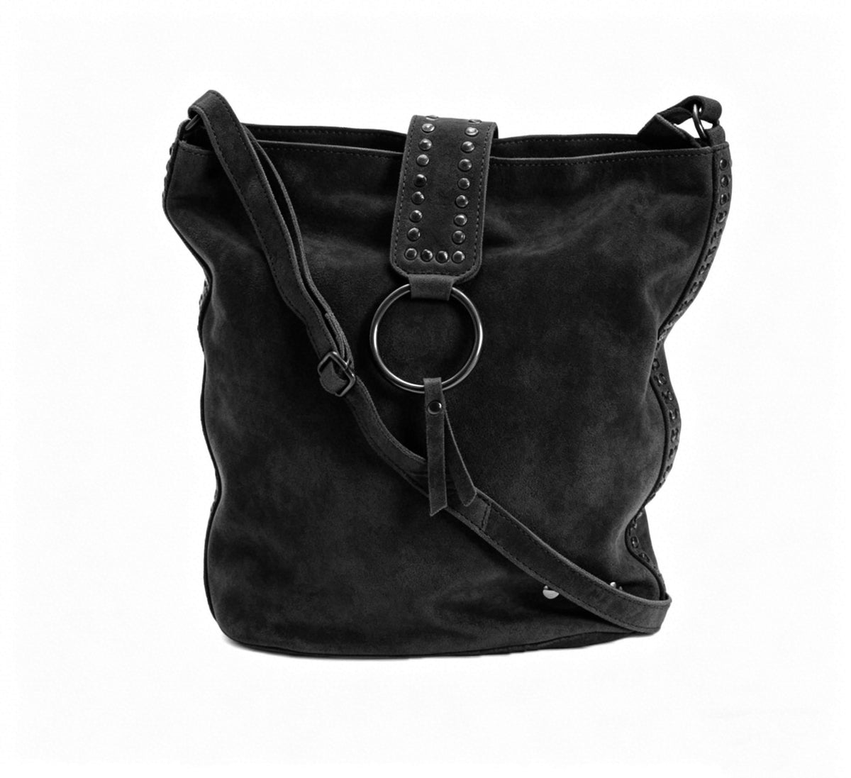 Rosemary Suede Bucket Bag-Shoulder Bag-Pretty Simple