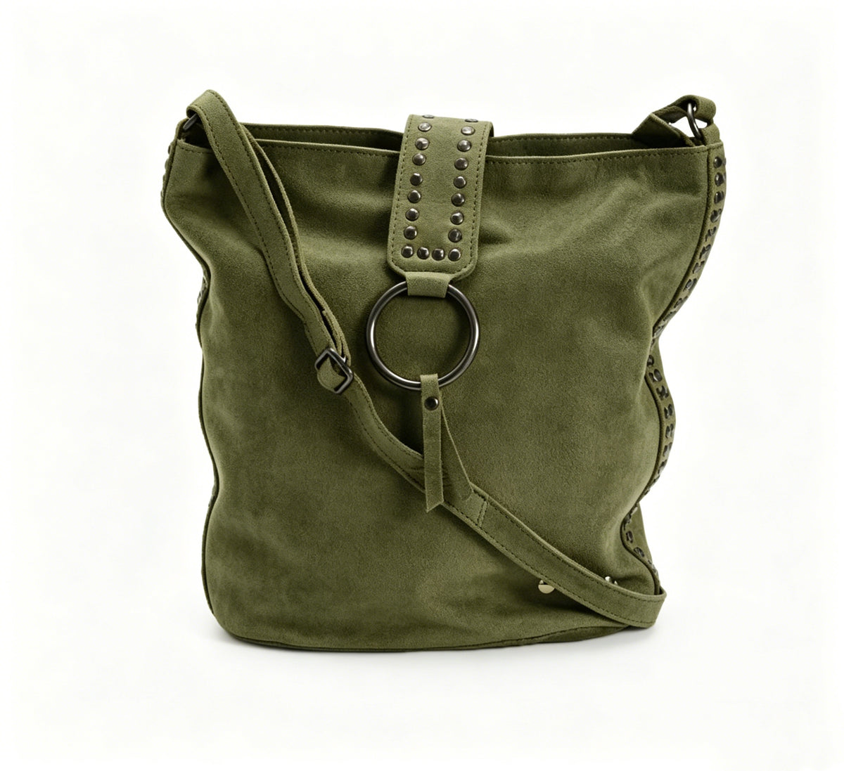 Rosemary Suede Bucket Bag-Shoulder Bag-Pretty Simple