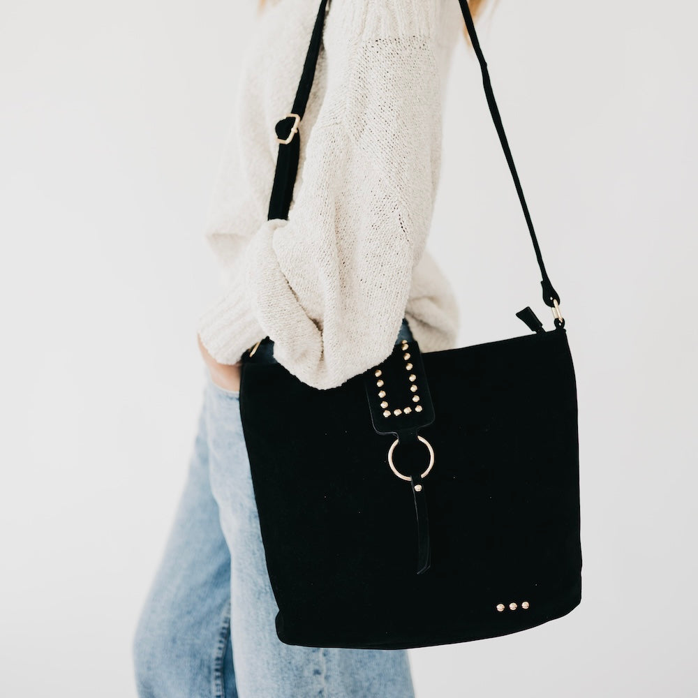 Rosemary Suede Bucket Bag-Shoulder Bag-Pretty Simple