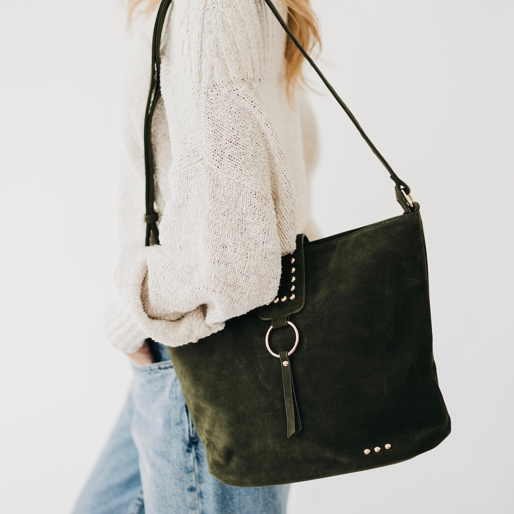 Rosemary Suede Bucket Bag-Shoulder Bag-Pretty Simple