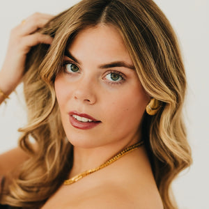 Sandy Shell Earrings - WATERPROOF-Earrings-Pretty Simple