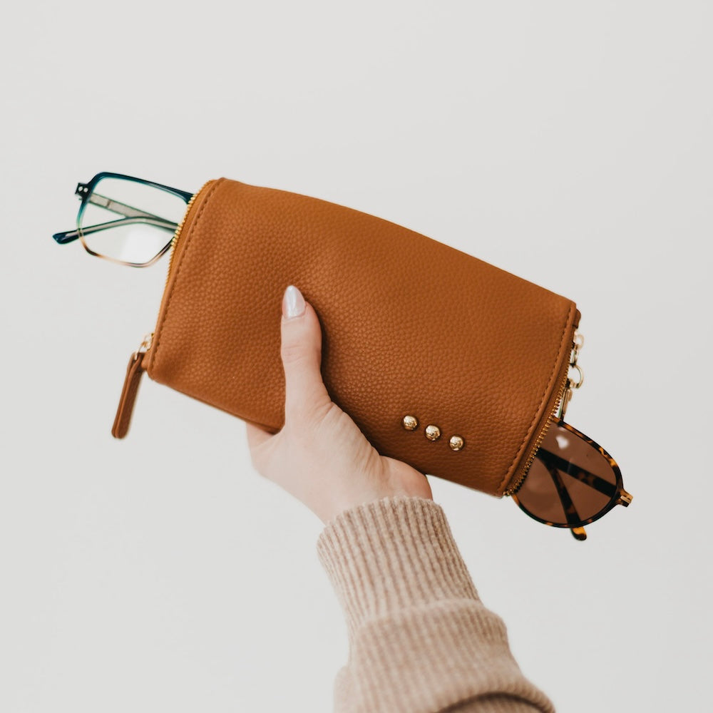 Skyla 2-in-1 Glasses Case Holder Wholesale-Accessories-Pretty Simple