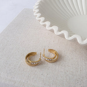 Stardust Hoop Earrings - WATERPROOF-Earrings-Pretty Simple