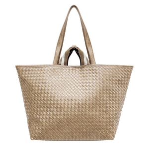 Woven Tiffany Organizer Tote Bag-Tote Bag-Pretty Simple