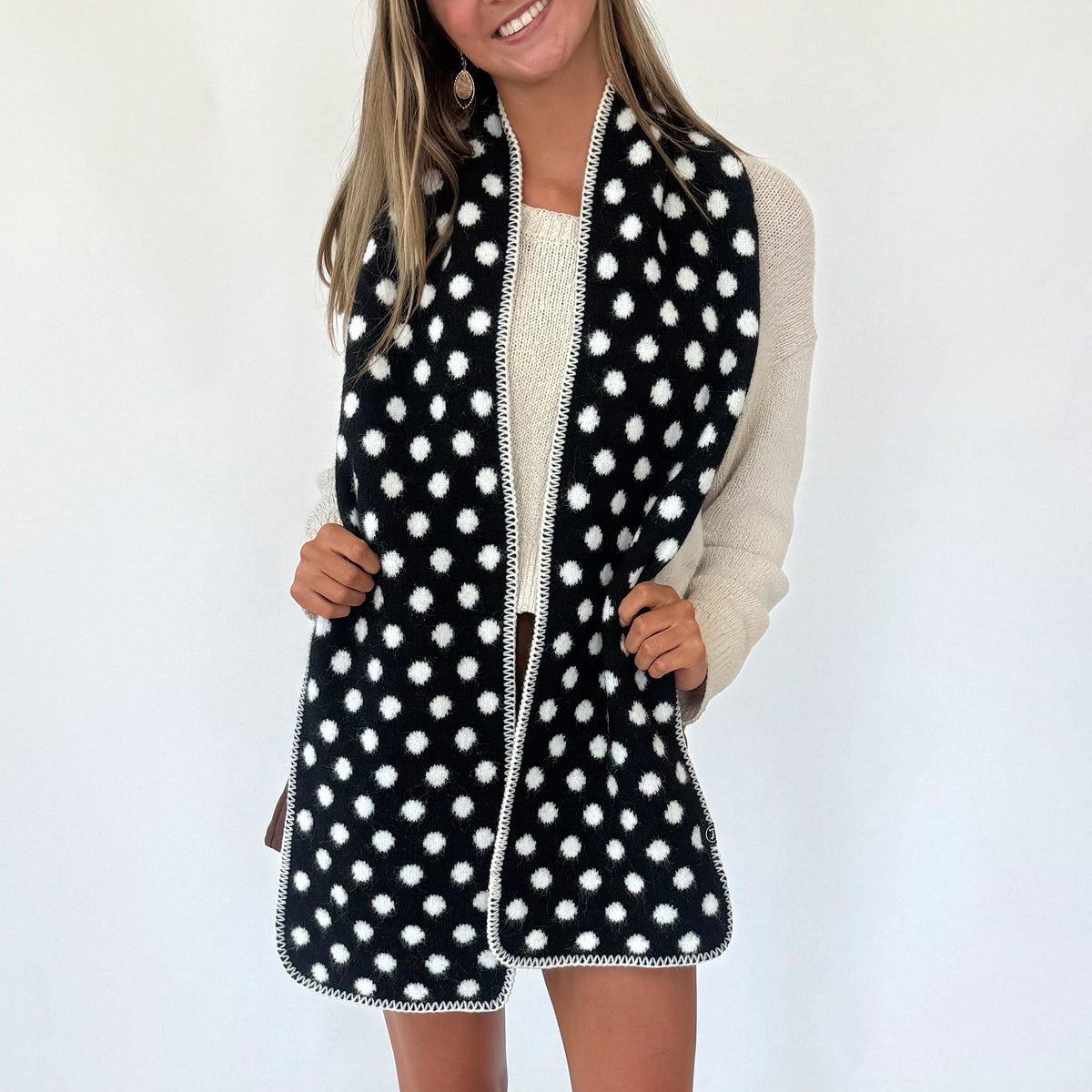 Trudy Polka Dot Scarf