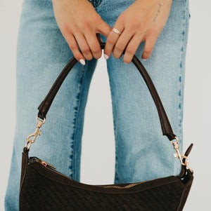 Vicky Vegan Leather Tube Strap-Straps-Pretty Simple