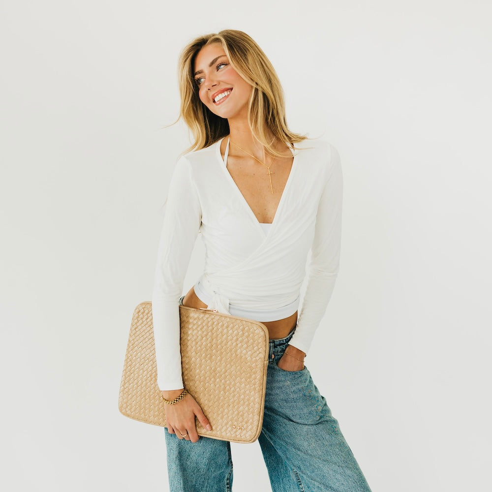 Walker Woven Laptop Sleeve