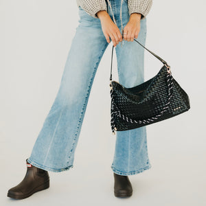 Woven Nikki Slouchy Shoulder Bag-Shoulder Bag-Pretty Simple