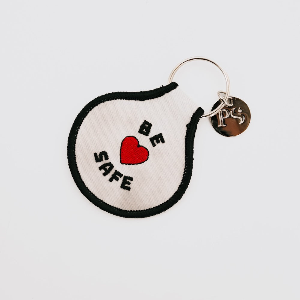 Be Safe Keychain-Key Chain-Pretty Simple